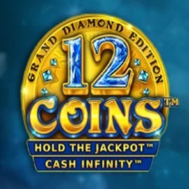 12 Coins Grand Diamond Edition logo by Wazdan WinRolla Casino