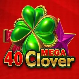 40 Mega Clover logo – Slots by Amusnet Interactive at WinRolla Casino