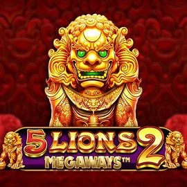 Official Slots logo: 5 Lions Megaways 2 by Pragmatic Play at WinRolla Casino