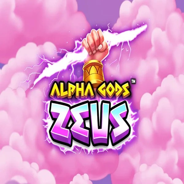 Alpha Gods Zeus game by PearFiction Studios – logo hosted on WinRolla Casino