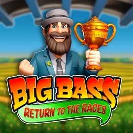 Big Bass Return to the Races by Pragmatic Play, showcased at winrolla-casino.eu – game logo