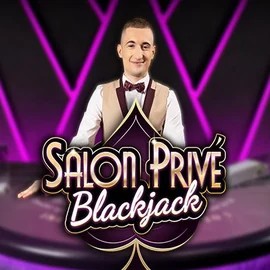 Blackjack Salon Privé slot icon by Ezugi, available at WinRolla Casino