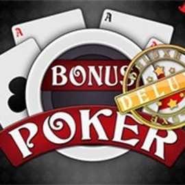 Bonus Poker Deluxe - 3 Hands slot visual from RTG (Reel Time Gaming) available on winrolla-casino.eu