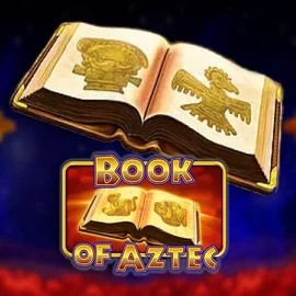 Official Slots logo: Book of Aztec by Amatic Industries at WinRolla Casino