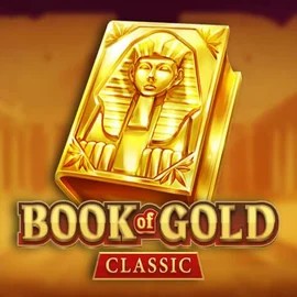 Book of Gold Classic online game logo by Playson on winrolla-casino.eu