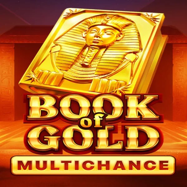 Slots logo of Book of Gold Multichance from Playson at WinRolla Casino
