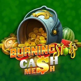 Official Slots logo: Burning Slots Cash Mesh by BF Games at WinRolla Casino