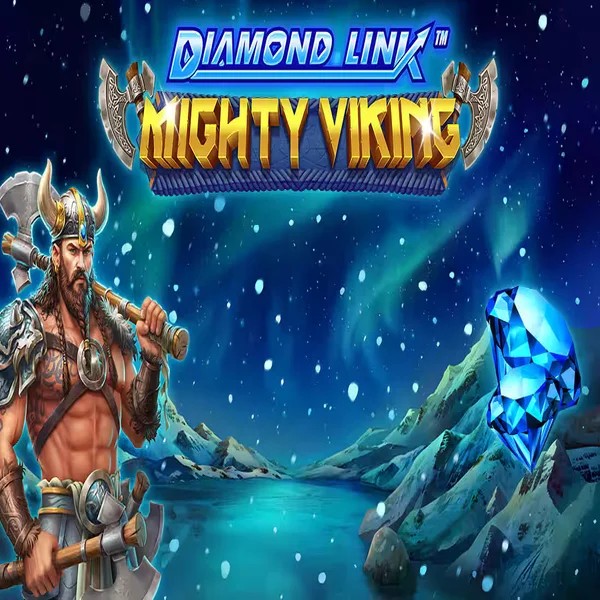 Diamond Link Mighty Viking by Greentube, showcased at winrolla-casino.eu – game logo