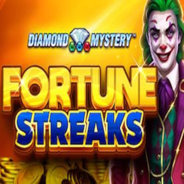 Slots logo of Diamond Mystery Fortune Streaks from Greentube at WinRolla Casino