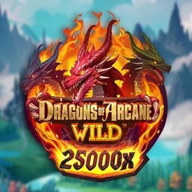 Dragons of Arcane Wild logo – Slots by Foxium at WinRolla Casino