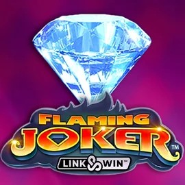 Flaming Joker Link and Win by Barstruck, showcased at winrolla-casino.eu – game logo