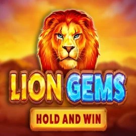 Lion Gems Hold and Win slot icon by Playson, available at WinRolla Casino