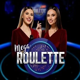 Mega Roulette logo – Live Casino by Pragmatic Play at WinRolla Casino