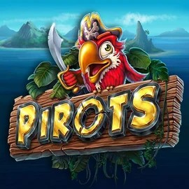 Pirots slot icon by ELK Studios, available at WinRolla Casino