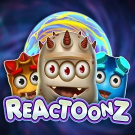 Official Slots logo: Reactoonz by Play'n GO at WinRolla Casino