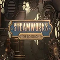Steamworks The Workshop game by Peter & Sons – logo hosted on WinRolla Casino