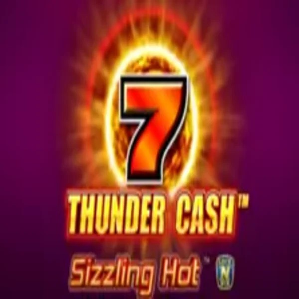 Thunder Cash Sizzling Hot by Novomatic, showcased at winrolla-casino.eu – game logo